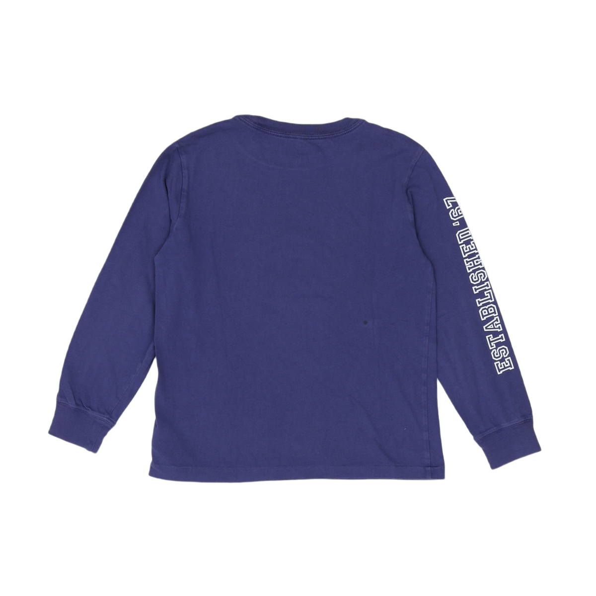 RALPH LAUREN - T-SHIRT - BLEU - 7 ANS