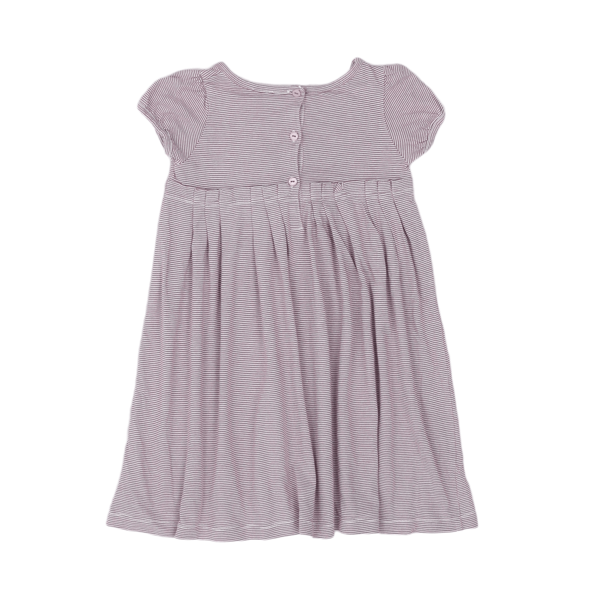 CYRILLUS - KLEID - LILA, WEIß - 5 JAHRE