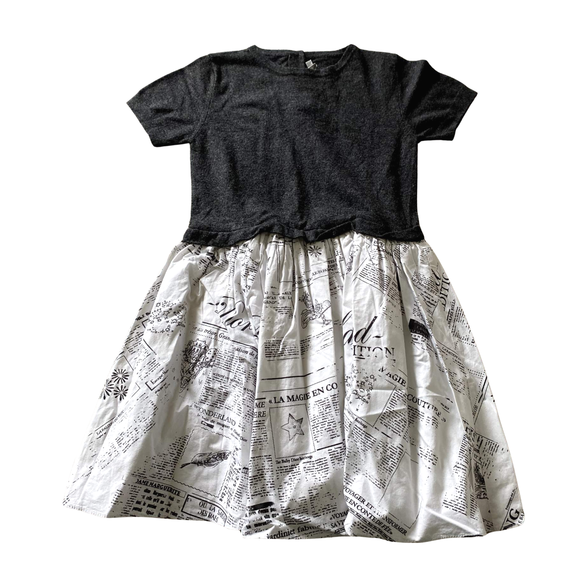 DIOR - ROBE - GRIS, BLANC - 5 ANS