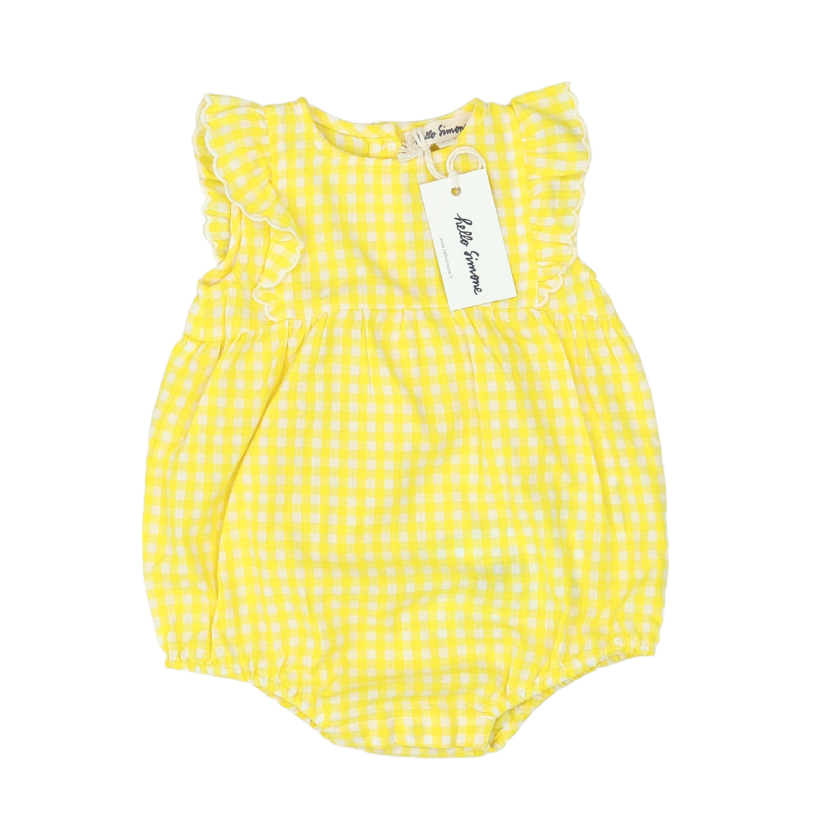 HELLO SIMONE - BARBOTEUSE - JAUNE, BLANC - 6 MOIS