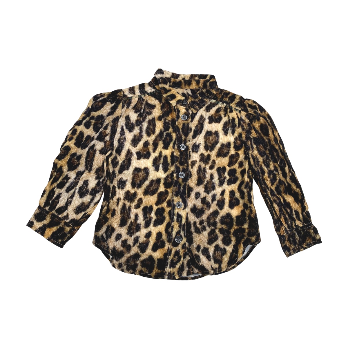BELLEROSE - CHEMISE - MARRON, NOIR - 4 ANS