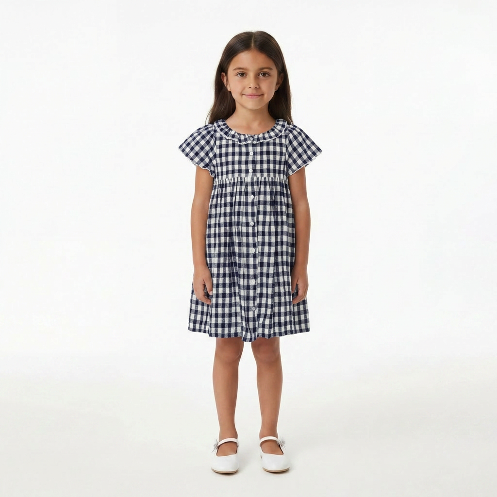 CYRILLUS - ROBE - BLANC, BLANC - 6 ANS