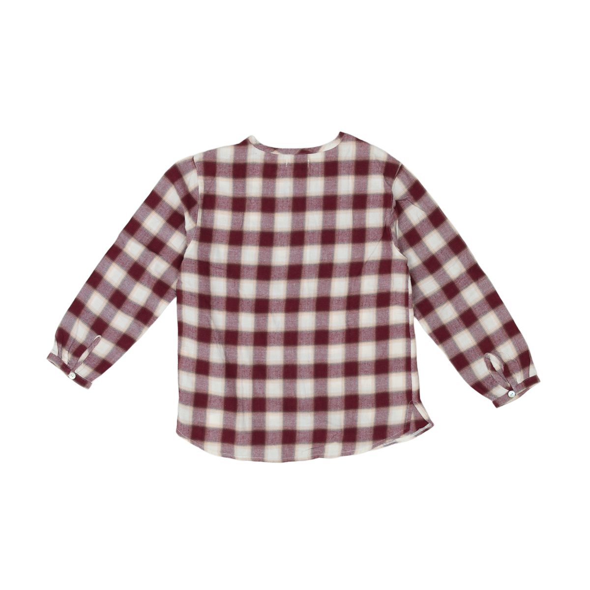 AMAIA - CHEMISE - MARRON, BLANC - 8 ANS