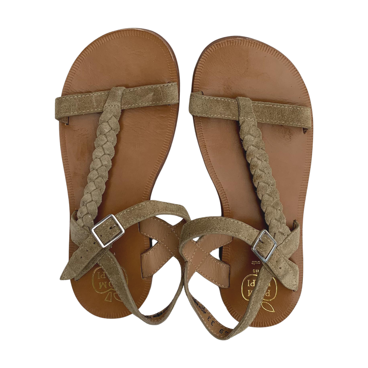 POM D'API - SANDALES - BEIGE -  33