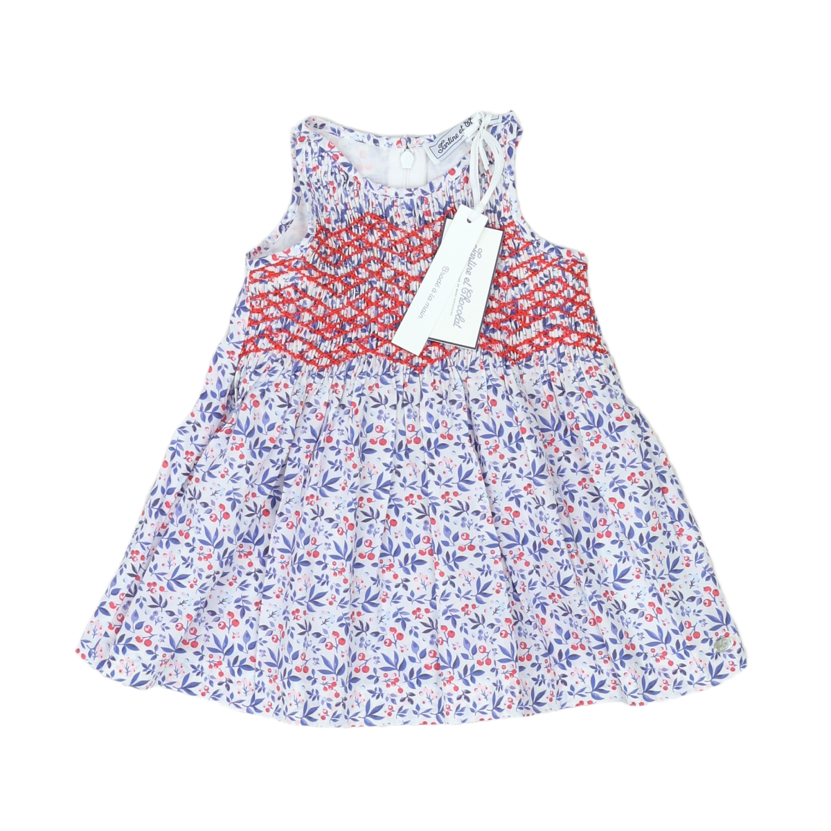 TARTINE & CHOCOLAT - ROBE - BLEU - 6 MOIS