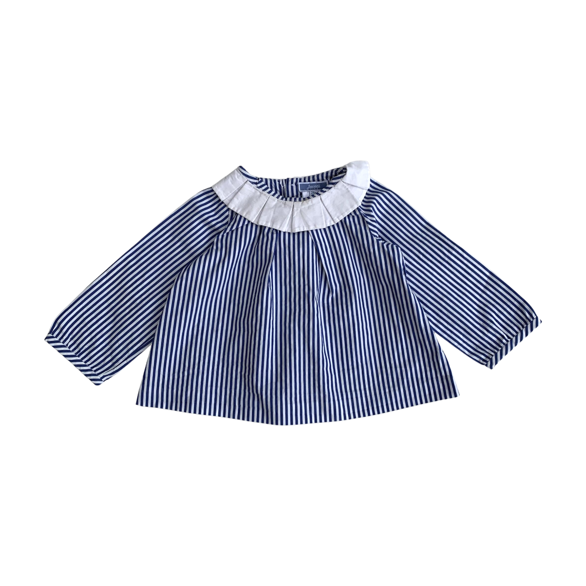 JACADI - BLOUSE - BLEU, BLANC - 24 MOIS