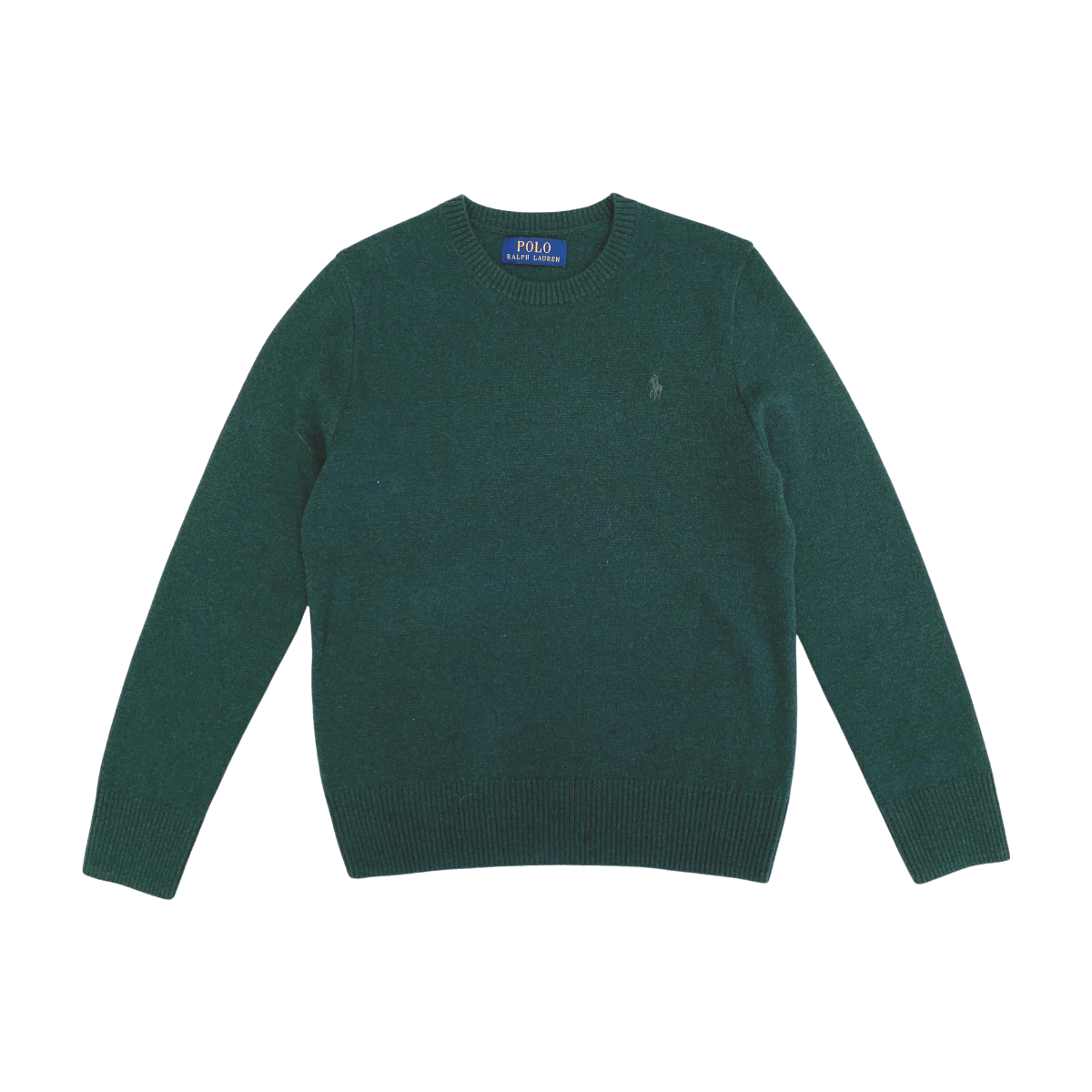 RALPH LAUREN - PULL - VERT - 8 ANS