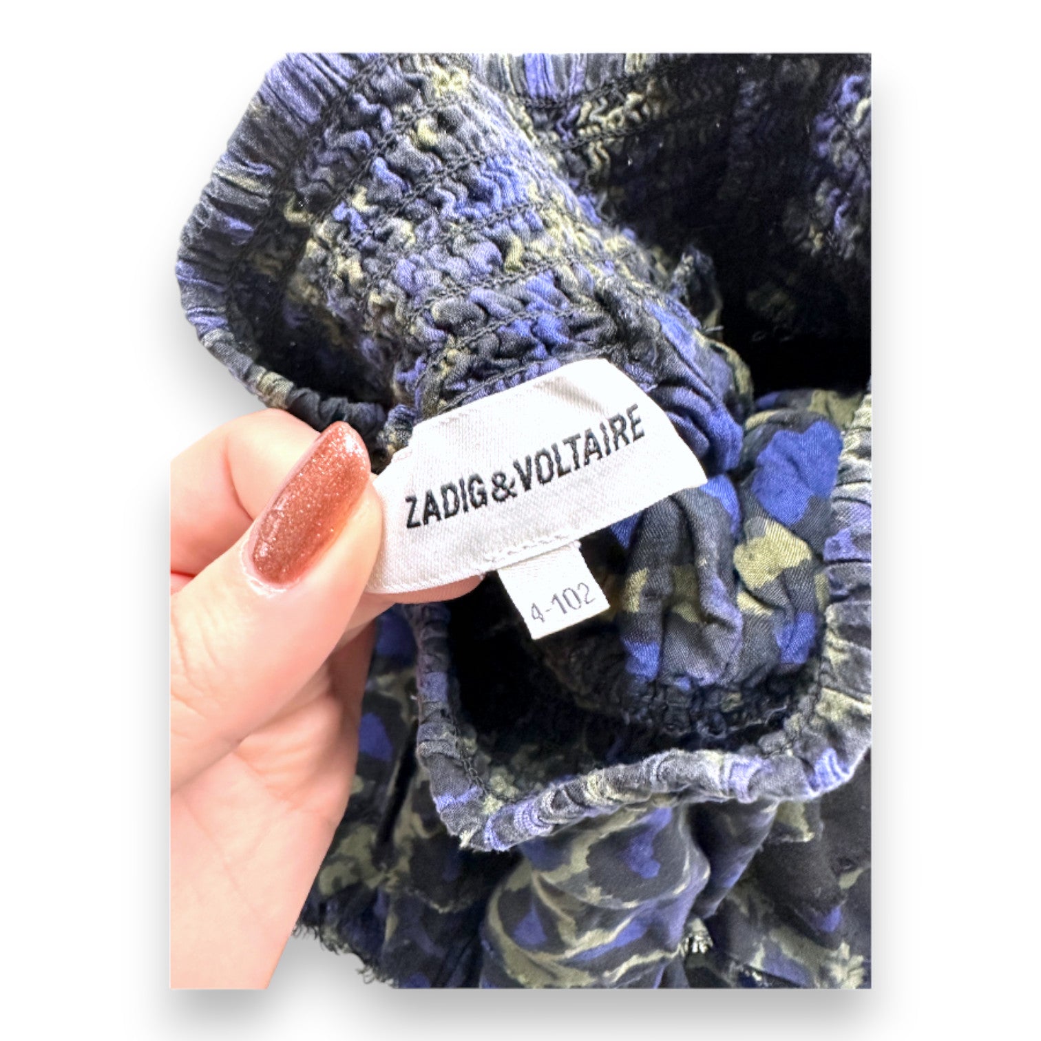 ZADIG &amp; VOLTAIRE - ROCK - BLAU, GRÜN - 4 JAHRE