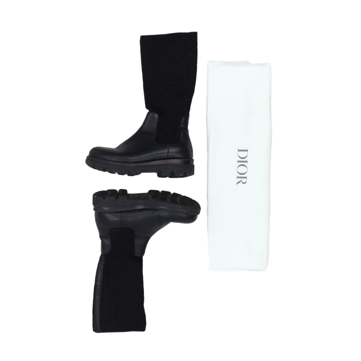 DIOR - BOTTES - NOIR - 32