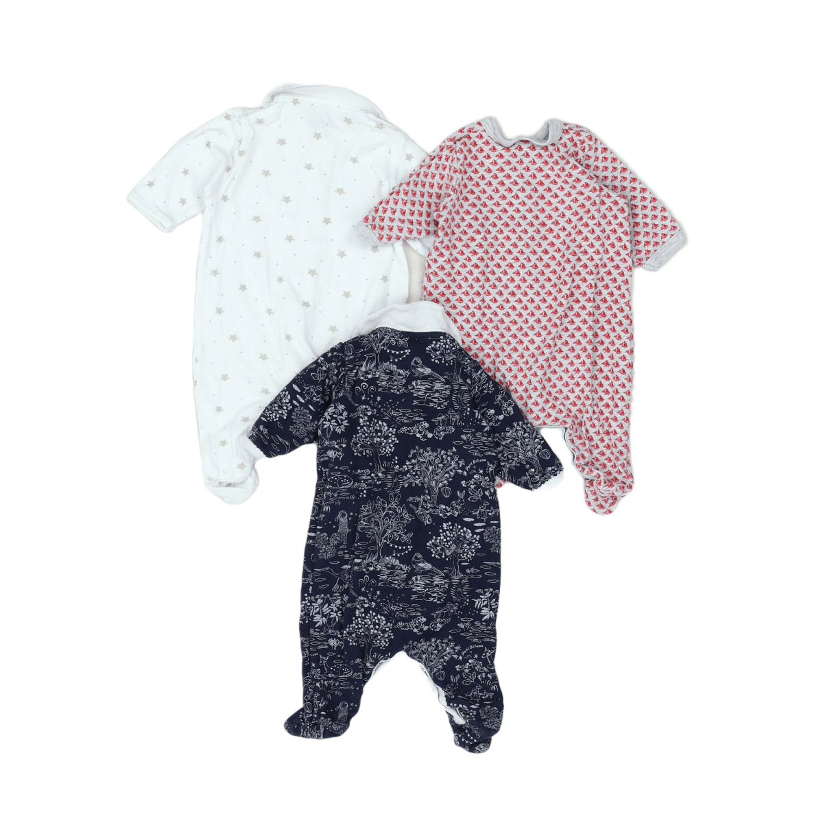 KLEINES BOOT - SET - MEHRFARBIG - 0 MONATE