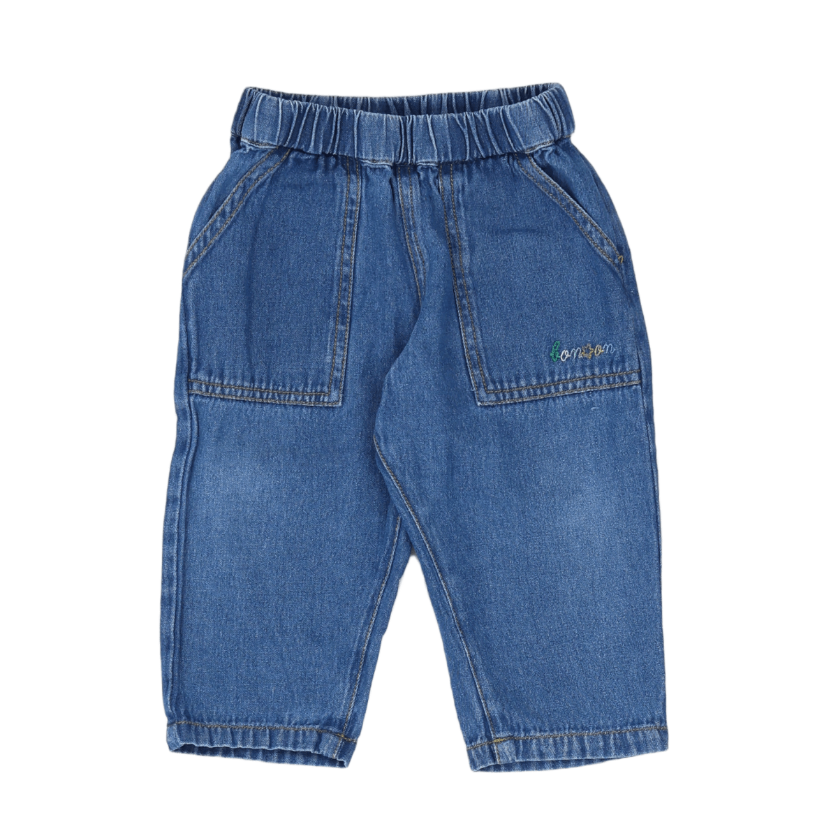 BONTON - PANTS - BLUE - 18 MONTHS