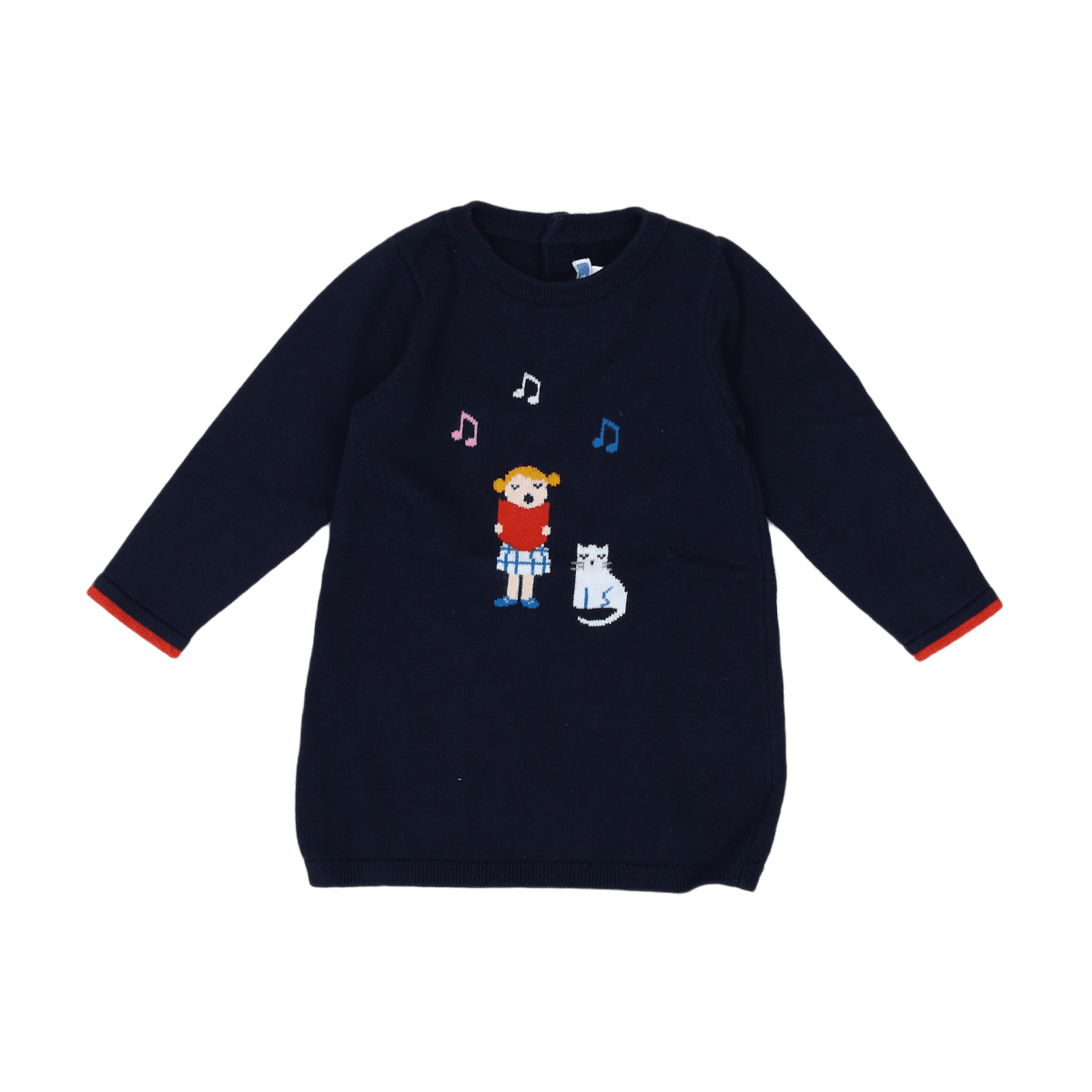 JACADI - ROBE - BLEU - 24 MOIS