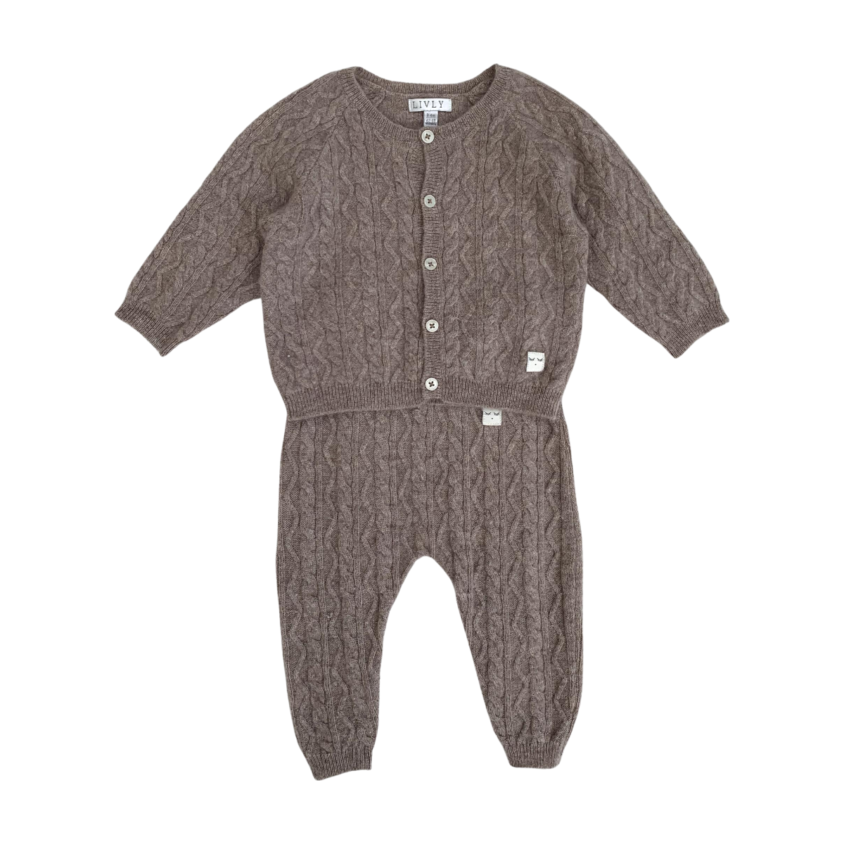 LIVLY - ENSEMBLE - MARRON - 3 MOIS
