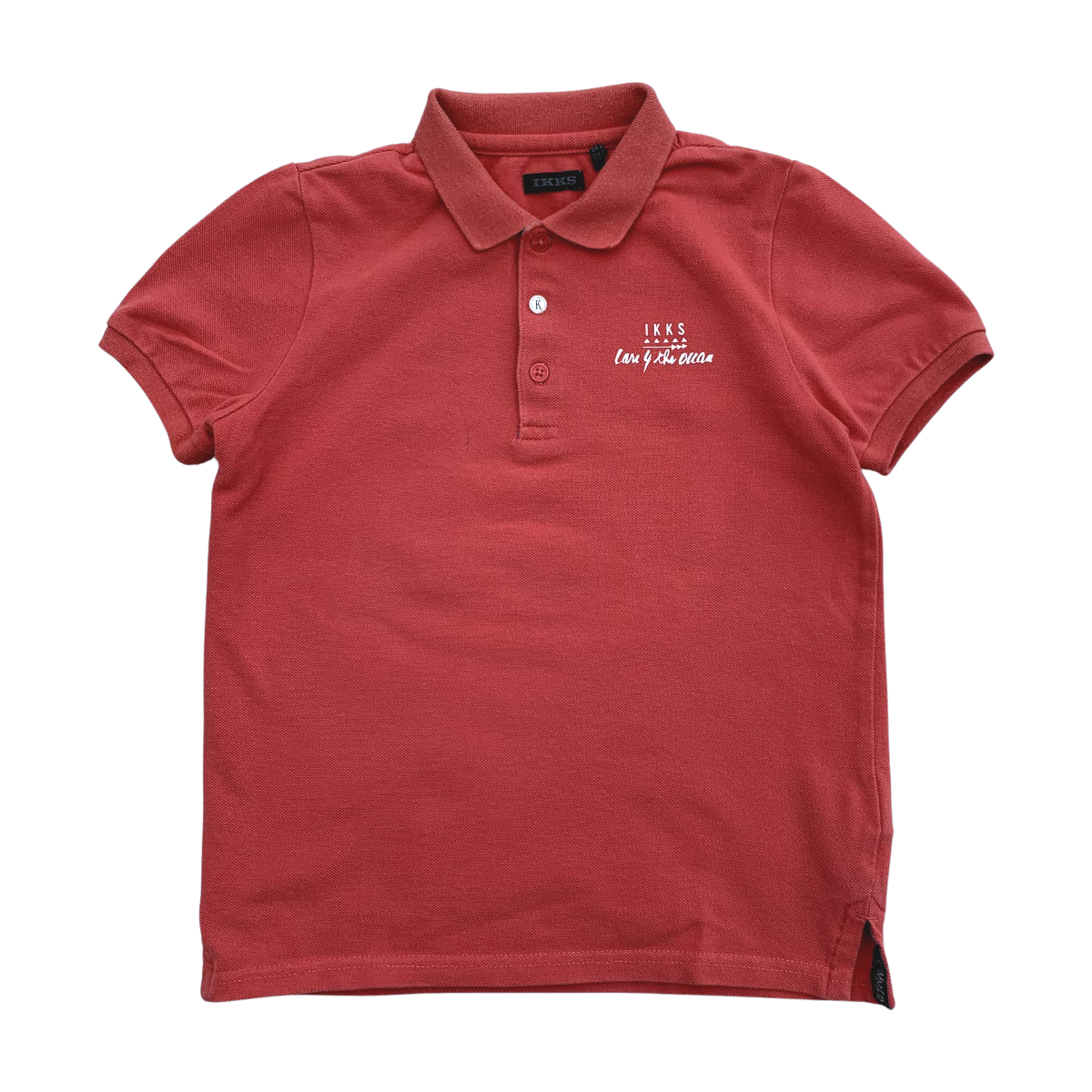 IKKS - POLO - ORANGE - 5 ANS
