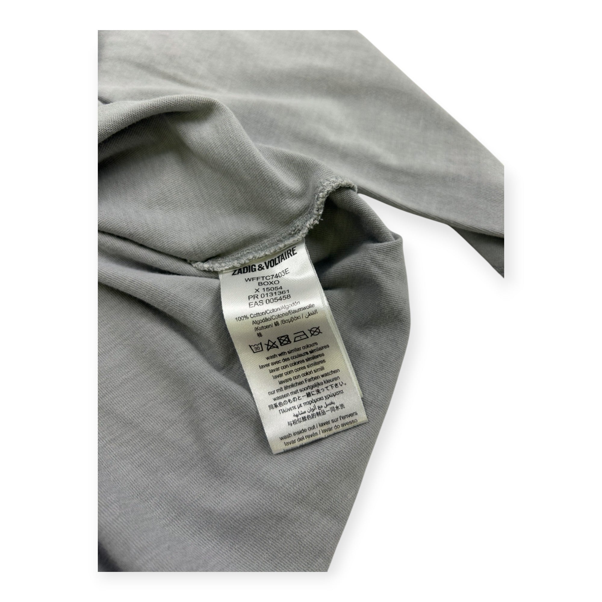 ZADIG & VOLTAIRE - T-SHIRT - 10 ANS