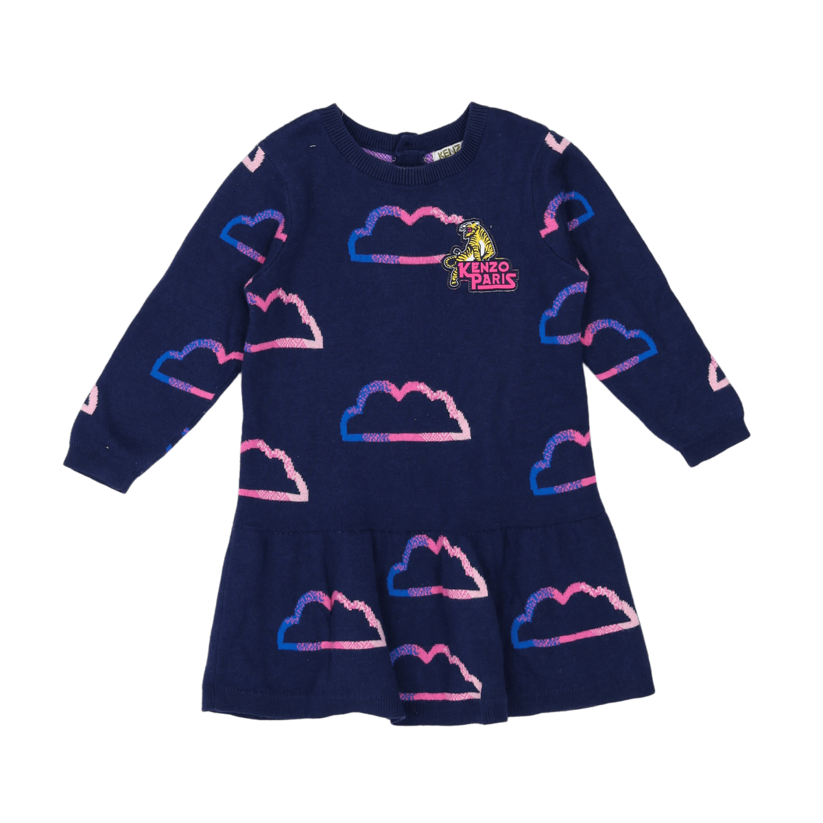 KENZO - ROBE - BLEU - 24 MOIS