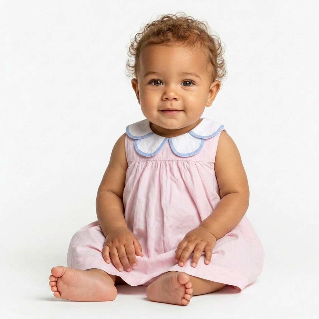 JACADI - ROBE - ROSE - 12 MOIS