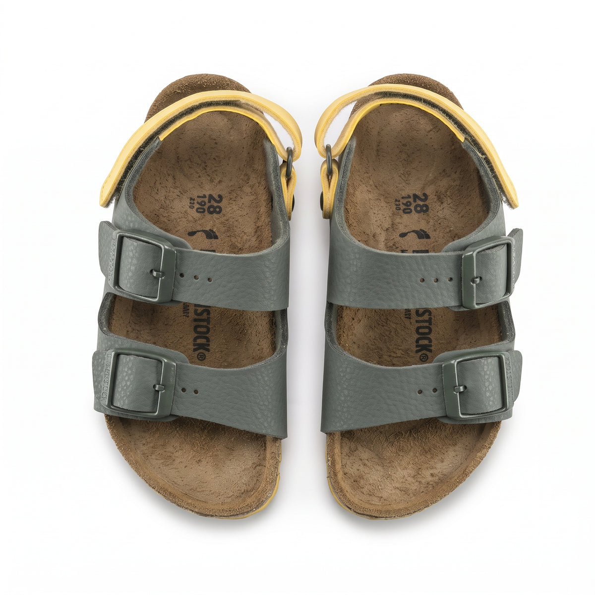 BIRKENSTOCK - SANDALES - VERT - 28