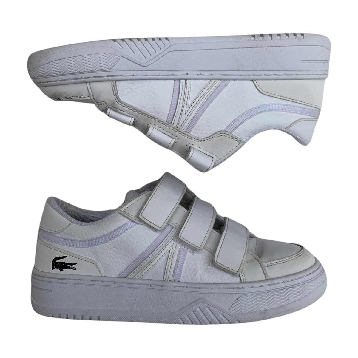 LACOSTE - BASKETS - BLANC -  35