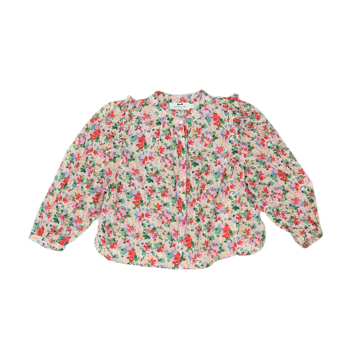 CYRILLUS - CHEMISE - MULTICOLORE - 4 ANS