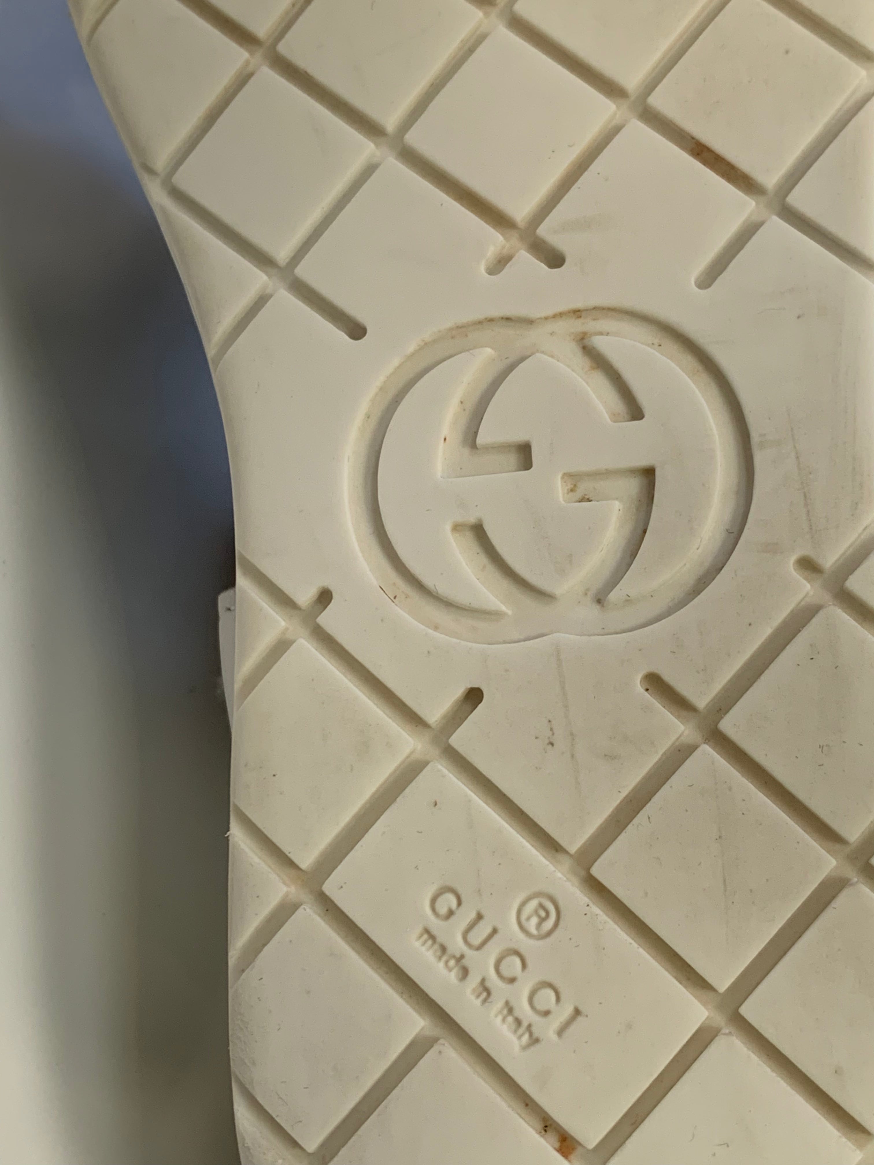 GUCCI - SANDALEN - BLAU, WEISS - 29