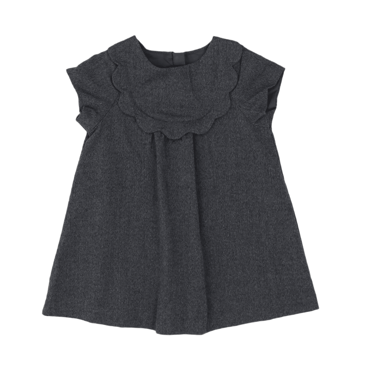 JACADI - KLEID - GRAU - 12 MONATE