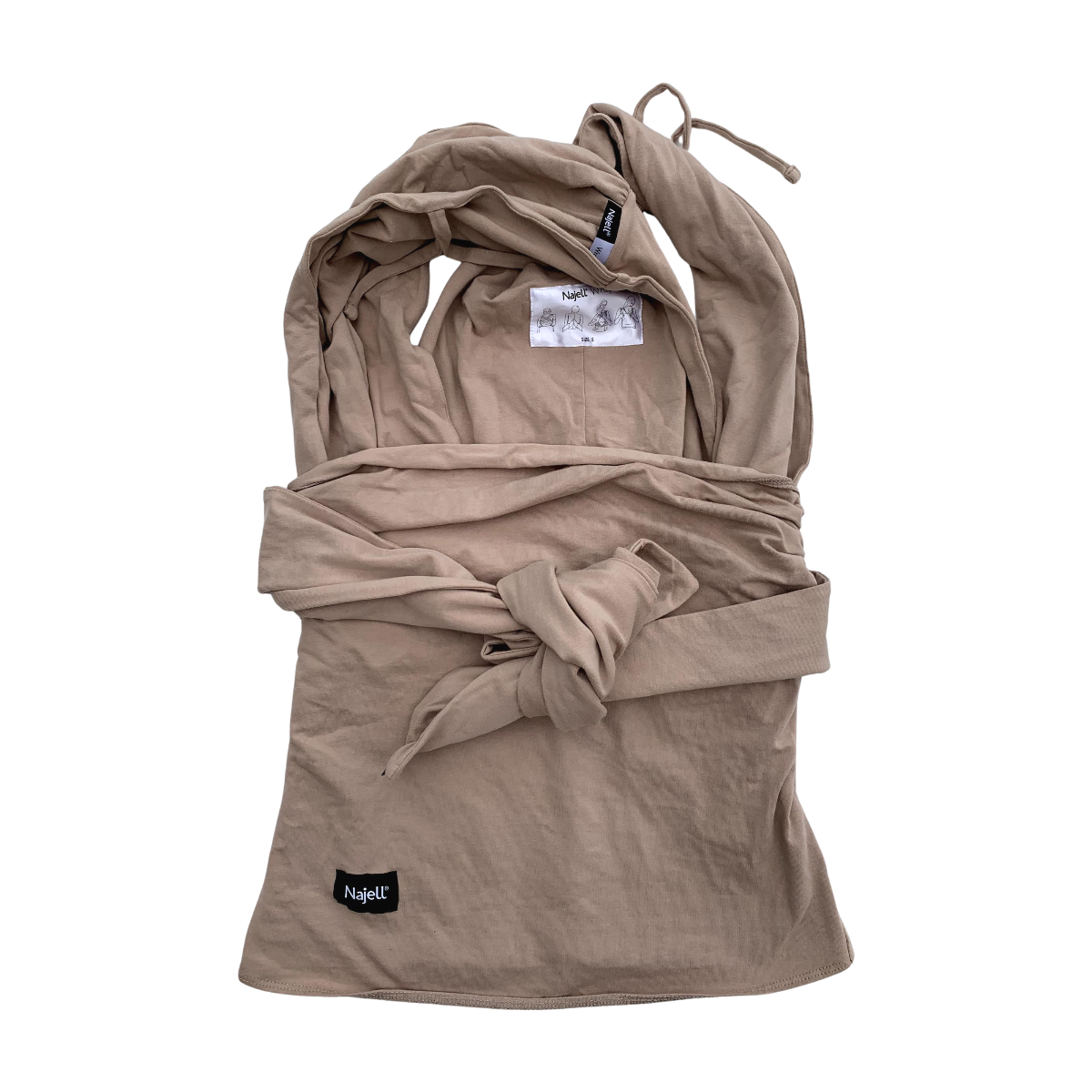 NAJELL - PORTE BÉBÉ - MARRON - 3 MOIS