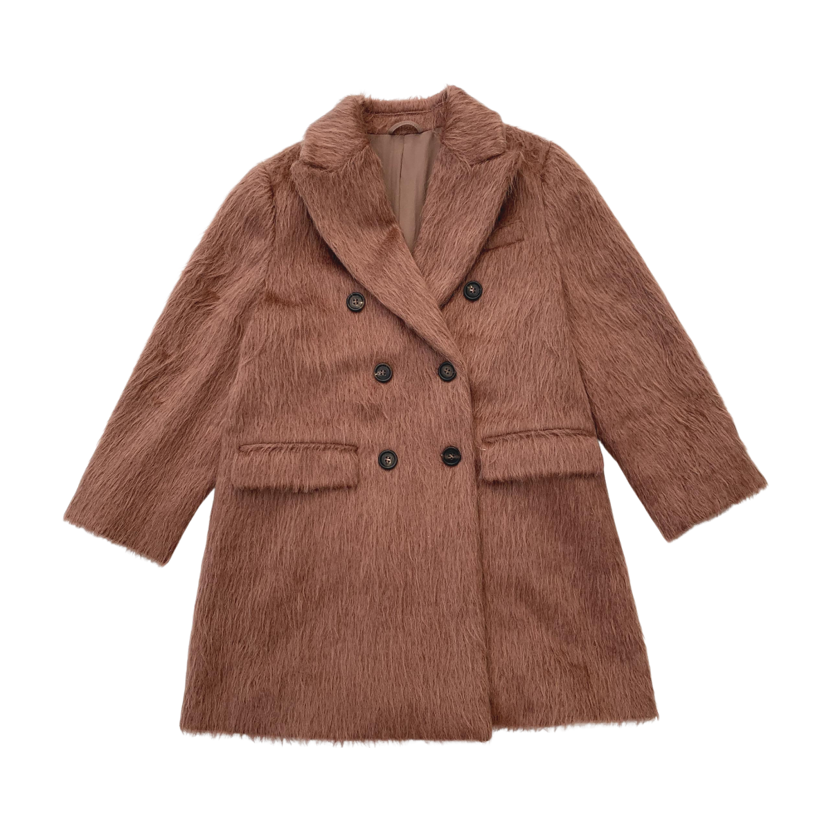 BRUNELLO CUCINELLI - VESTE - MARRON - 8 ANS