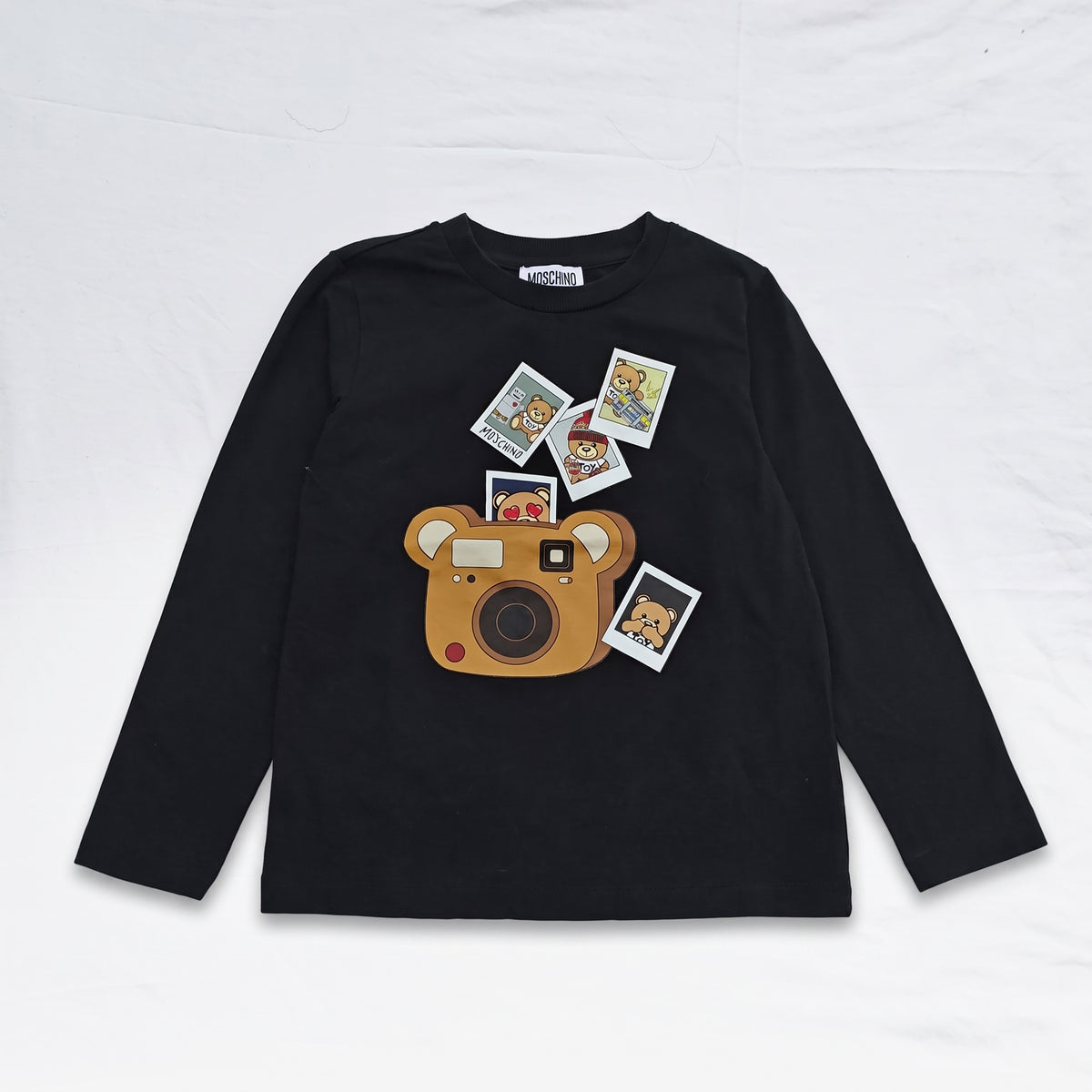 MOSCHINO - T-SHIRT - NOIR - 6 ANS