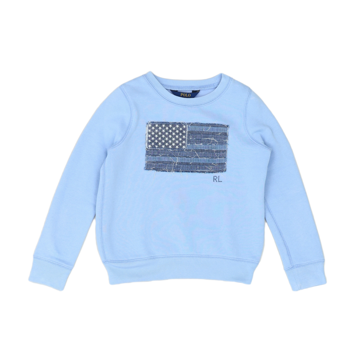 RALPH LAUREN - SWEAT - BLEU - 6 ANS