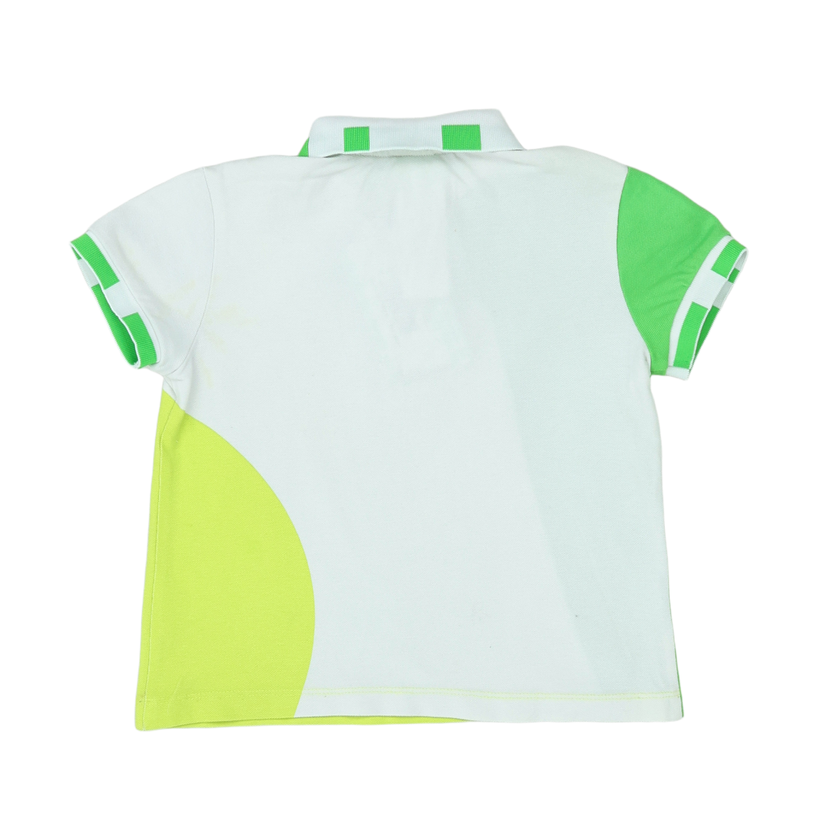 JACADI - POLO - BLANC, VERT - 4 ANS