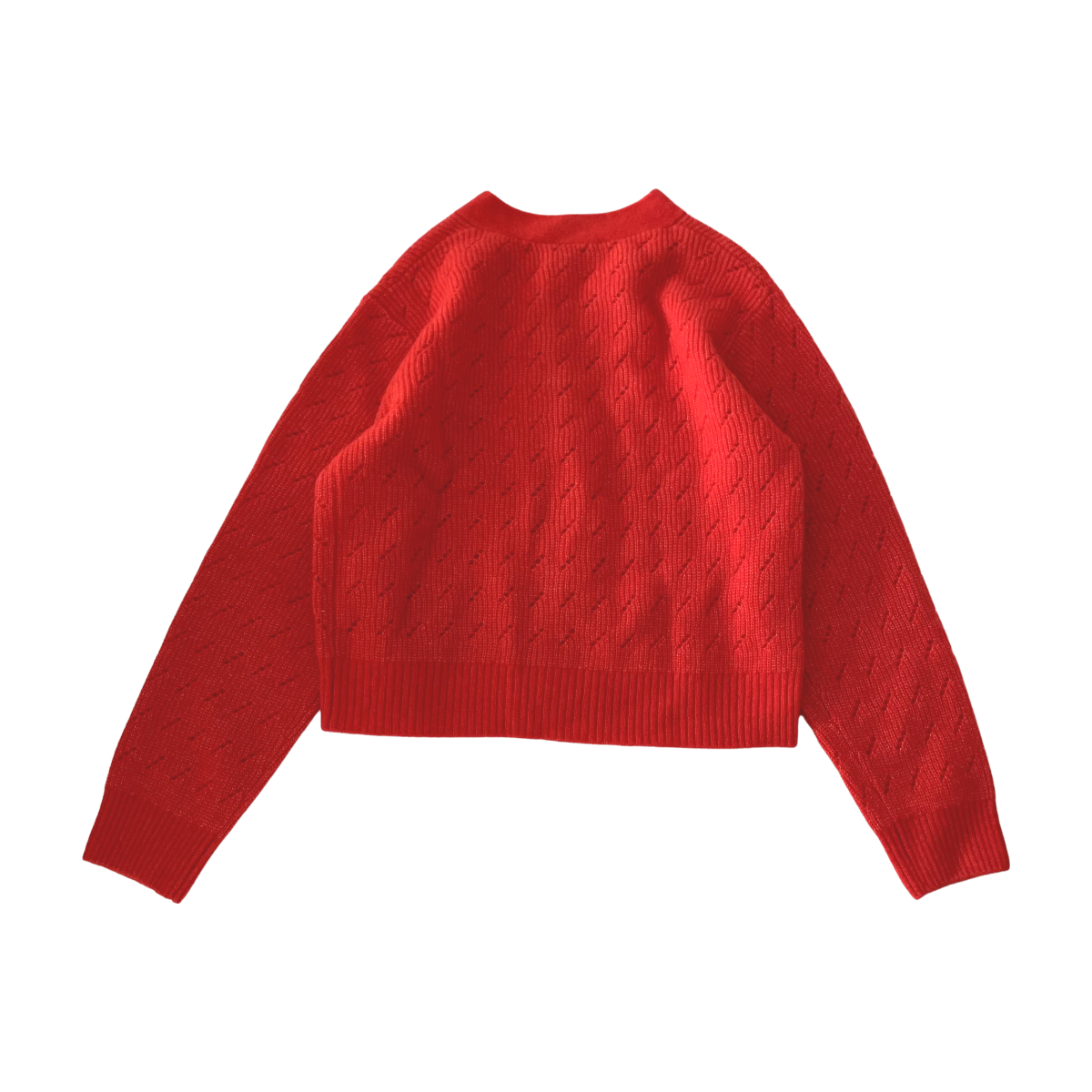 BONPOINT - CARDIGAN - ROUGE - 10 ANS