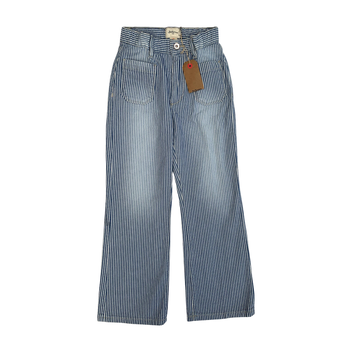 BELLEROSE - PANTALON - BLEU, BLANC - 6 ANS
