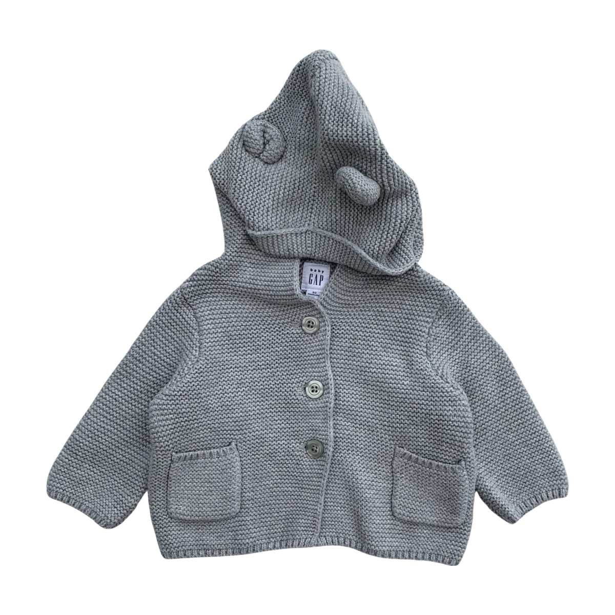 GAP - CARDIGAN - GRIS - 0 MOIS