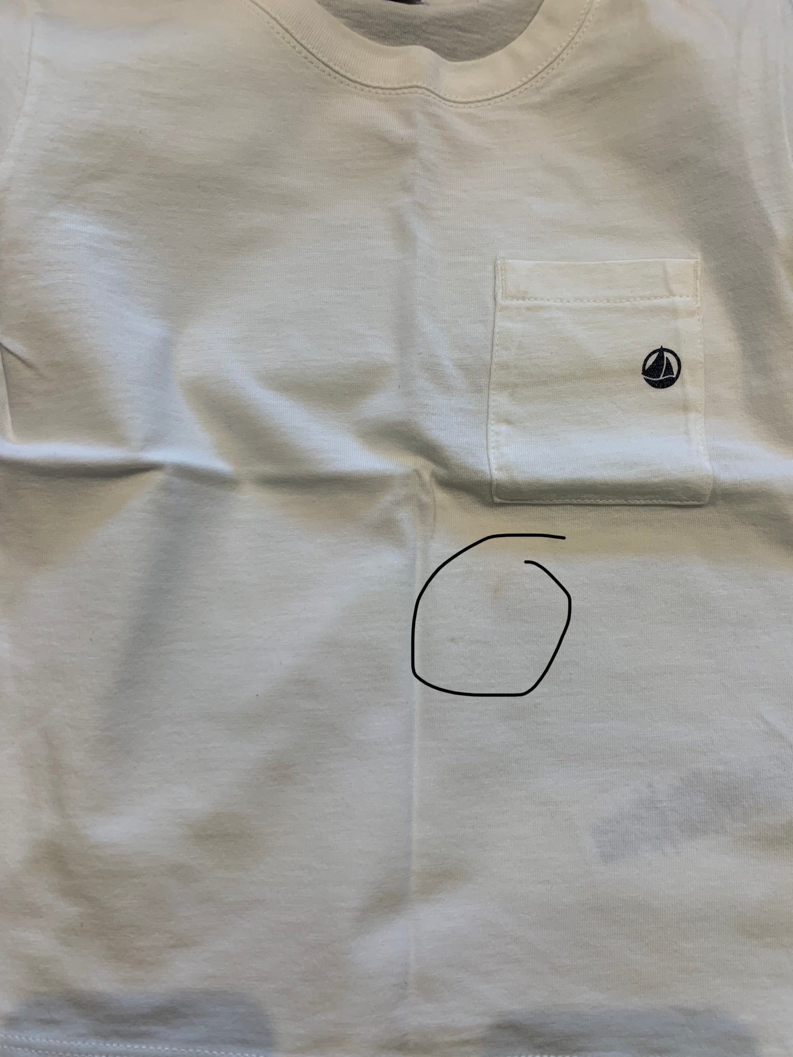 LITTLE BOAT - T-SHIRT - WHITE - 6 YEARS