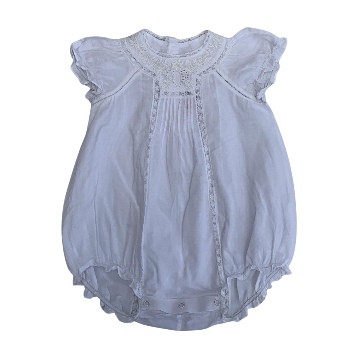 BONPOINT - BARBOTEUSE - BLANC - 3 MOIS
