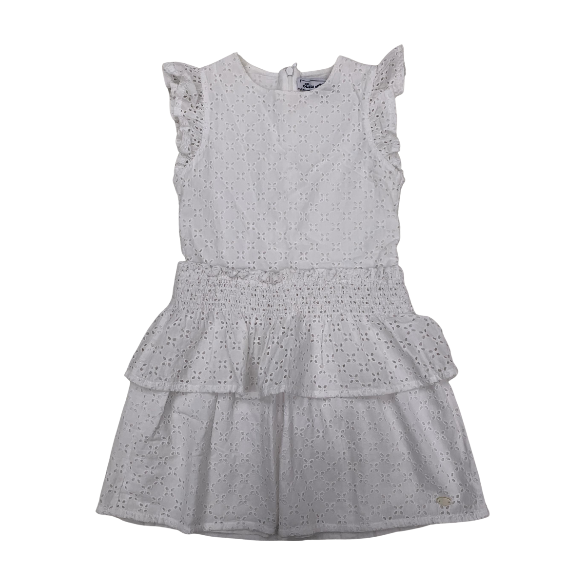 TARTINE & CHOCOLAT - ROBE - BLANC - 6 ANS