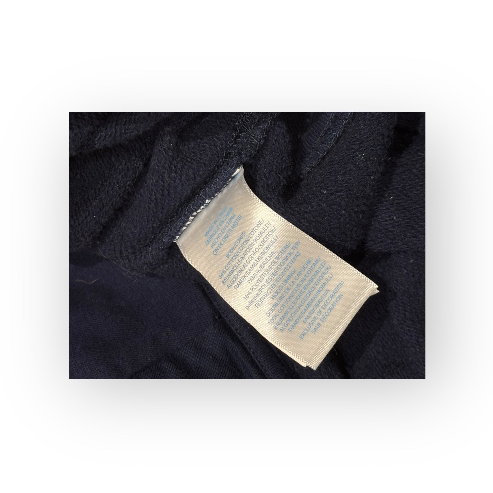 RALPH LAUREN – BLAUES SWEATSHIRT – 12 MONATE