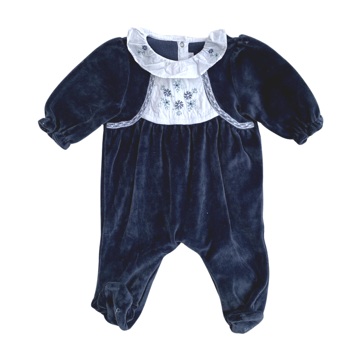 TARTINE & CHOCOLAT - PYJAMA - BLEU - 1 MOIS