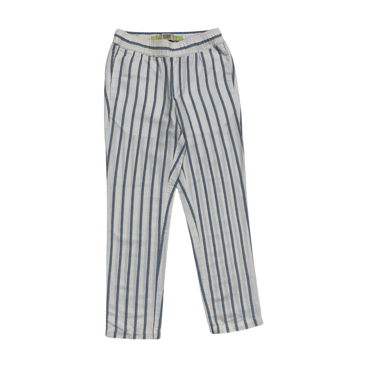 SCOTCH & SODA - PANTALON - BLANC, BLEU - 10 ANS