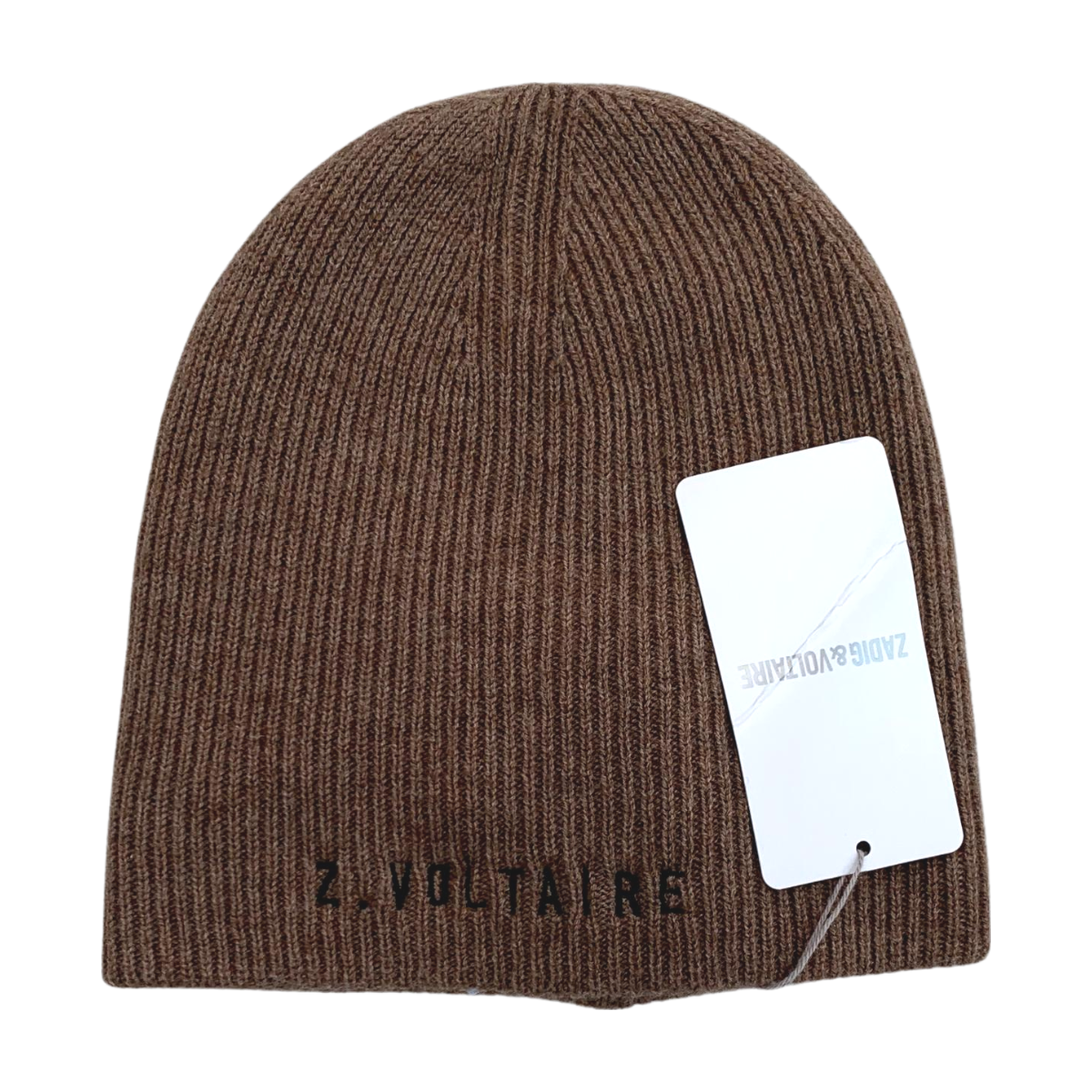 ZADIG & VOLTAIRE - BONNET - MARRON - 12 ANS