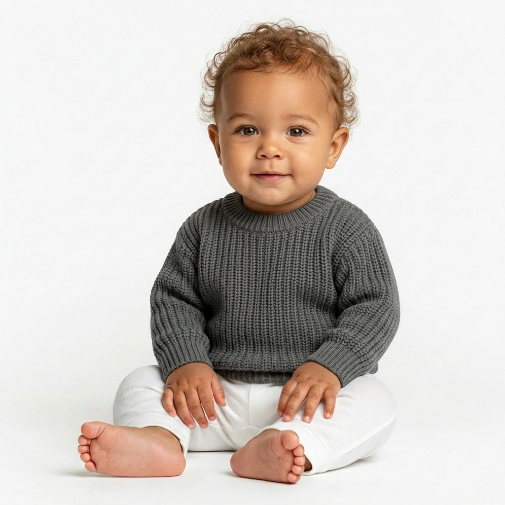 QUINCY MAE - PULL - VERT - 18 MOIS