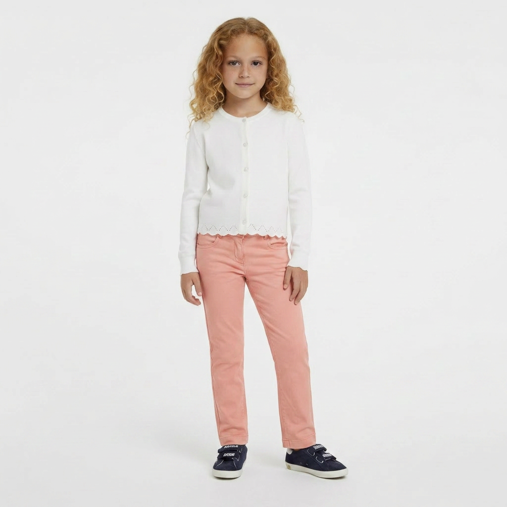 JUNIOR GAULTIER - PANTALON - ROSE - 6 ANS