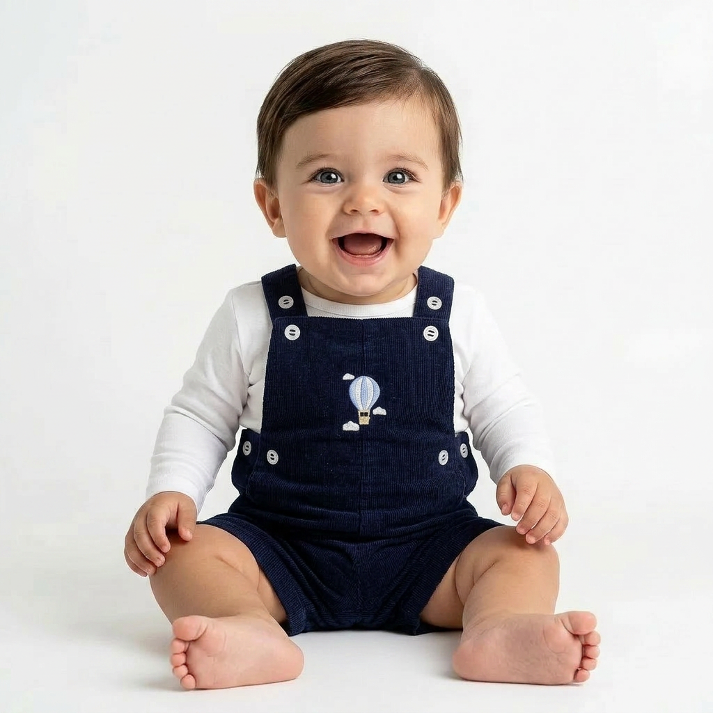 THOMAS BROWN - SALOPETTE - BLEU - 3 MOIS