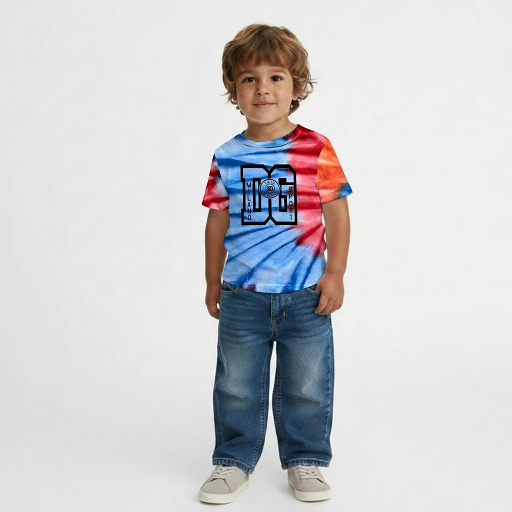 DOLCE & GABBANA - T-SHIRT - MULTICOLORE - 24 MOIS