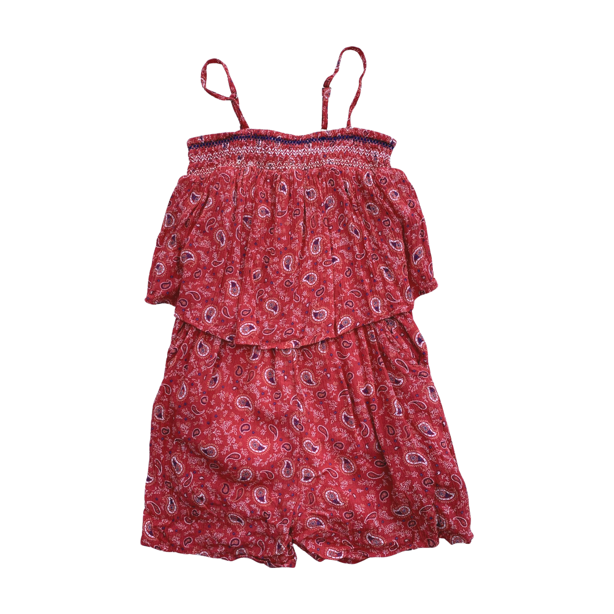 IKKS - COMBISHORT - ROUGE - 10 ANS