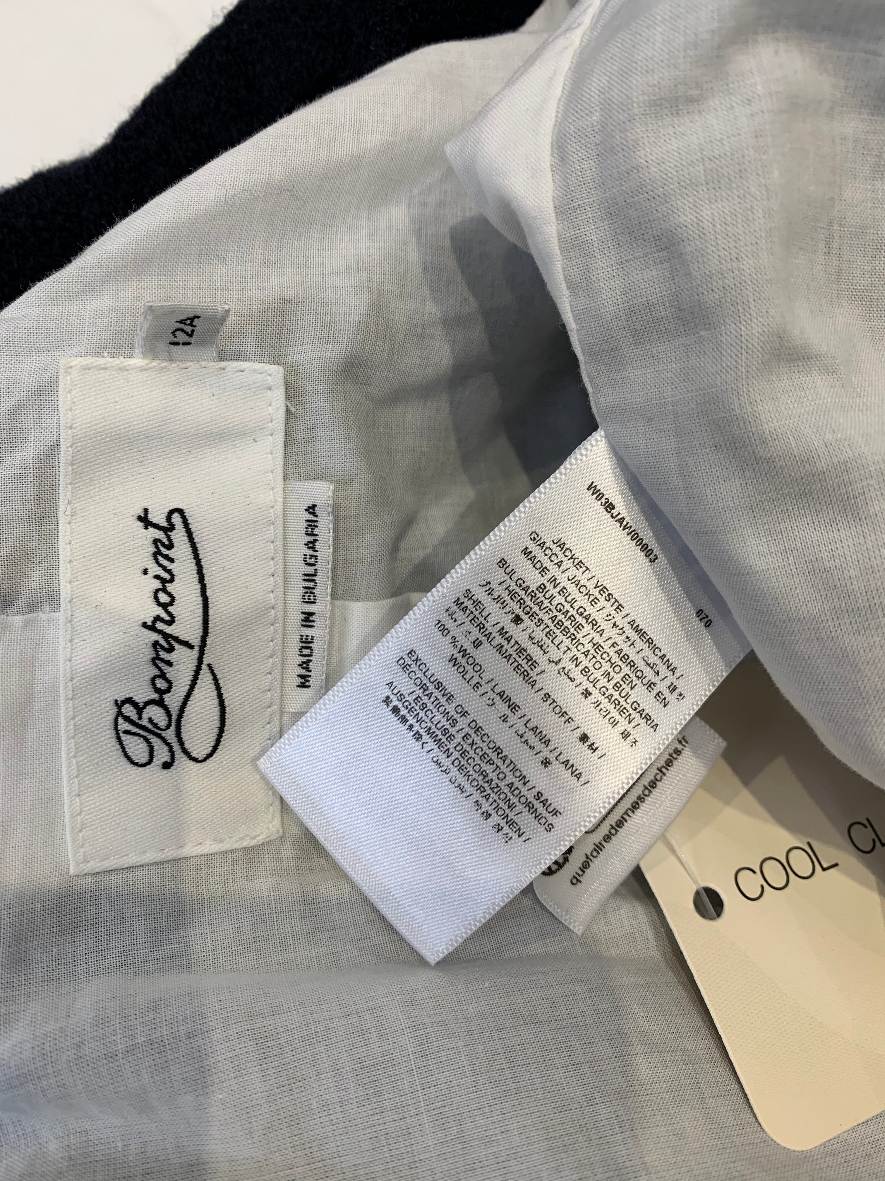 BONPOINT - MANTEL - BLAU - 12 JAHRE