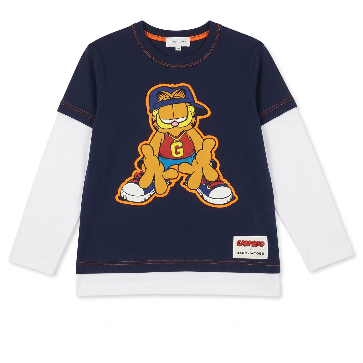 MARC JACOBS - T-SHIRT - BLEU - 6 ANS