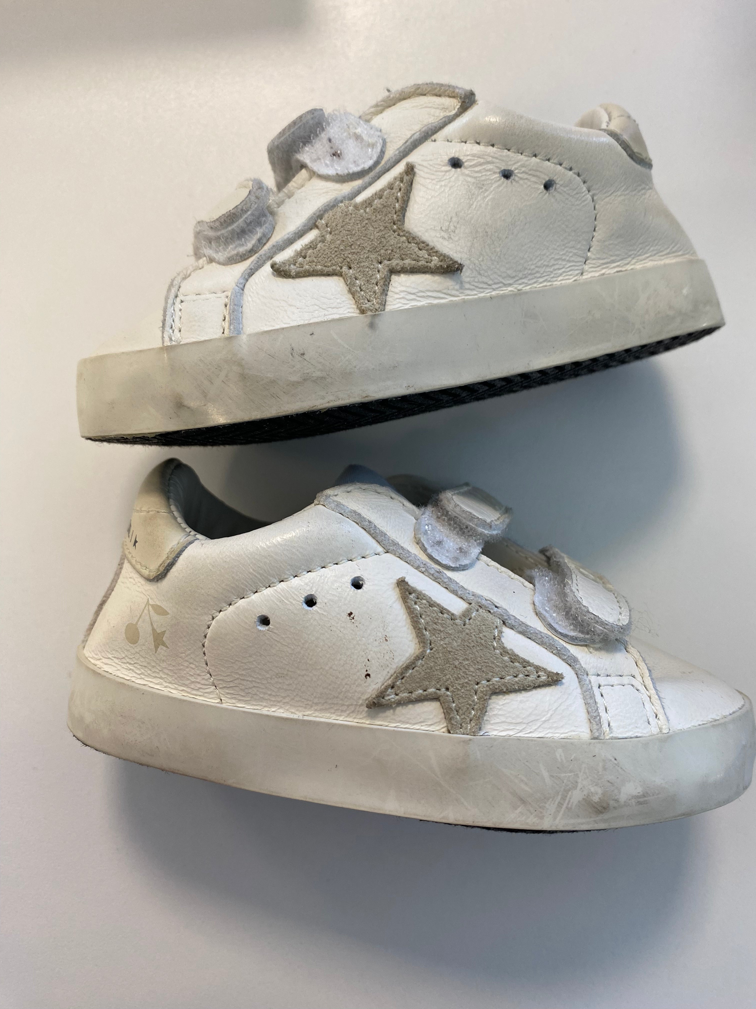 GOLDEN GOOSE - BASKETS - BLANC -  18