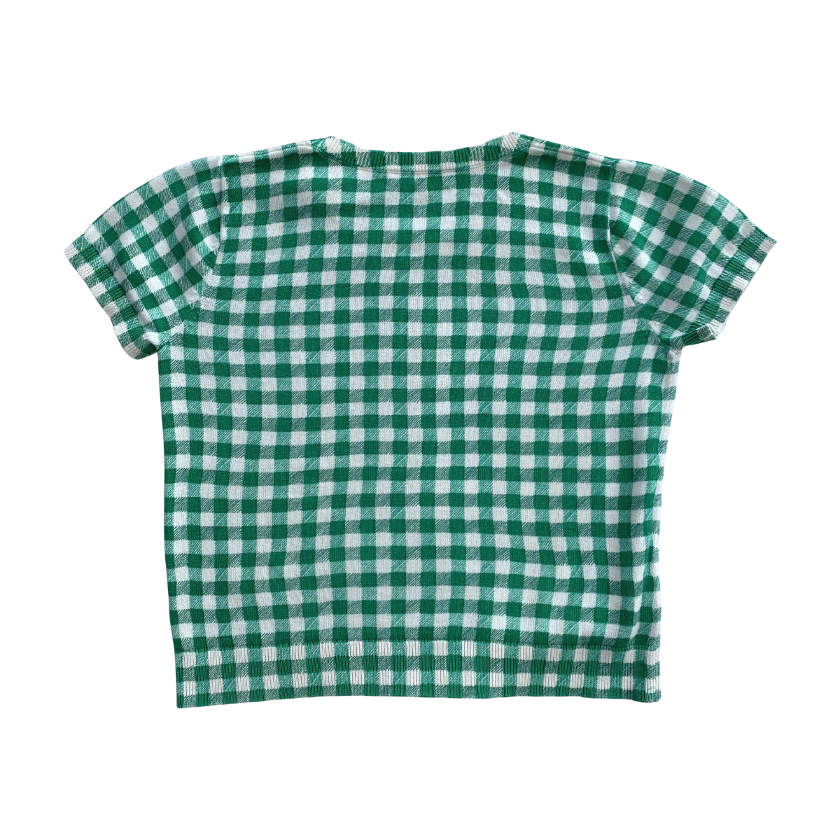 BONPOINT - T-SHIRT - VERT, BLANC - 8 ANS